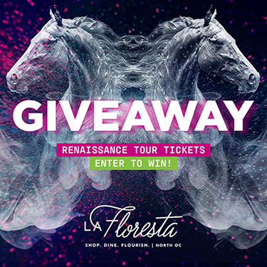 Queen B Giveaway Village at La Floresta Brea, CA
